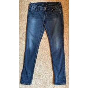 Silver Jeans  Suki Slim Bootcut‎ Dark Wash Denim Jeans size 31x31